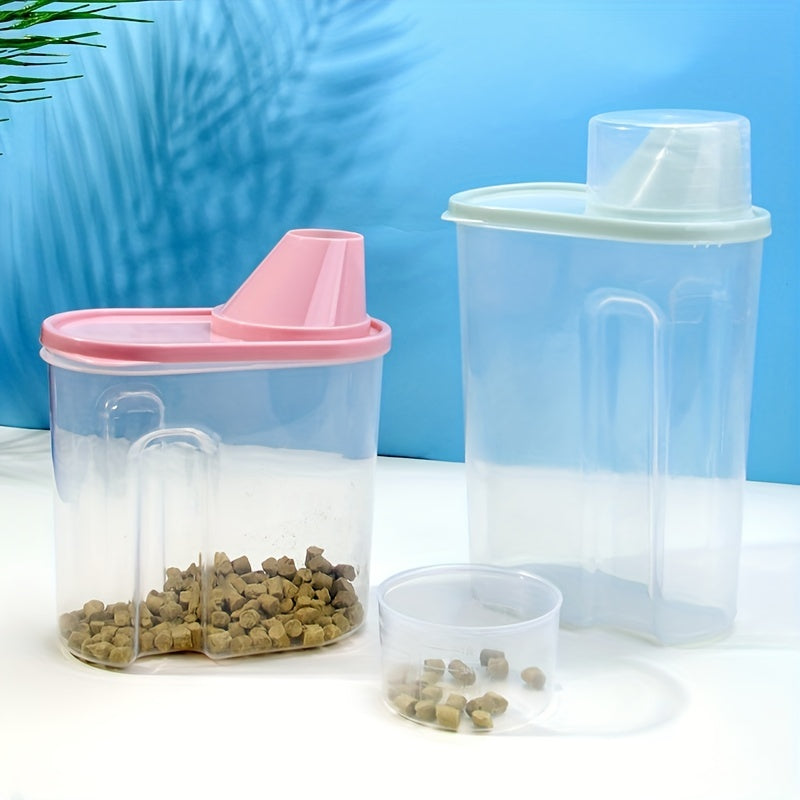 Pet Food Storage Bucket for Dogs and Cats