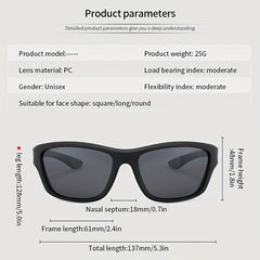 Men's Sports Sunglasses UV Protection for Cycling Fishing