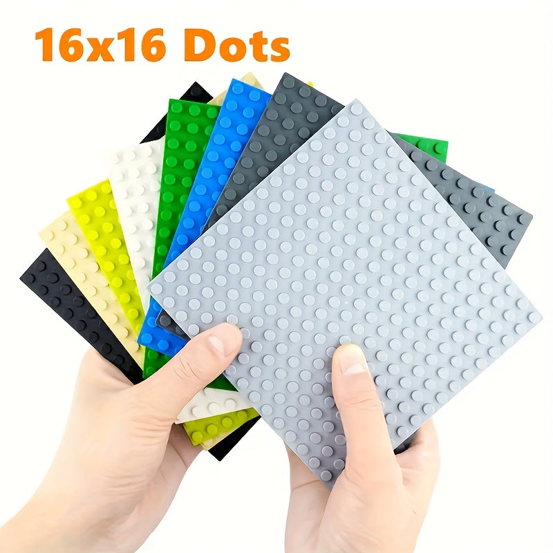 Building Base Plates Set, Multiple Colors, Educa