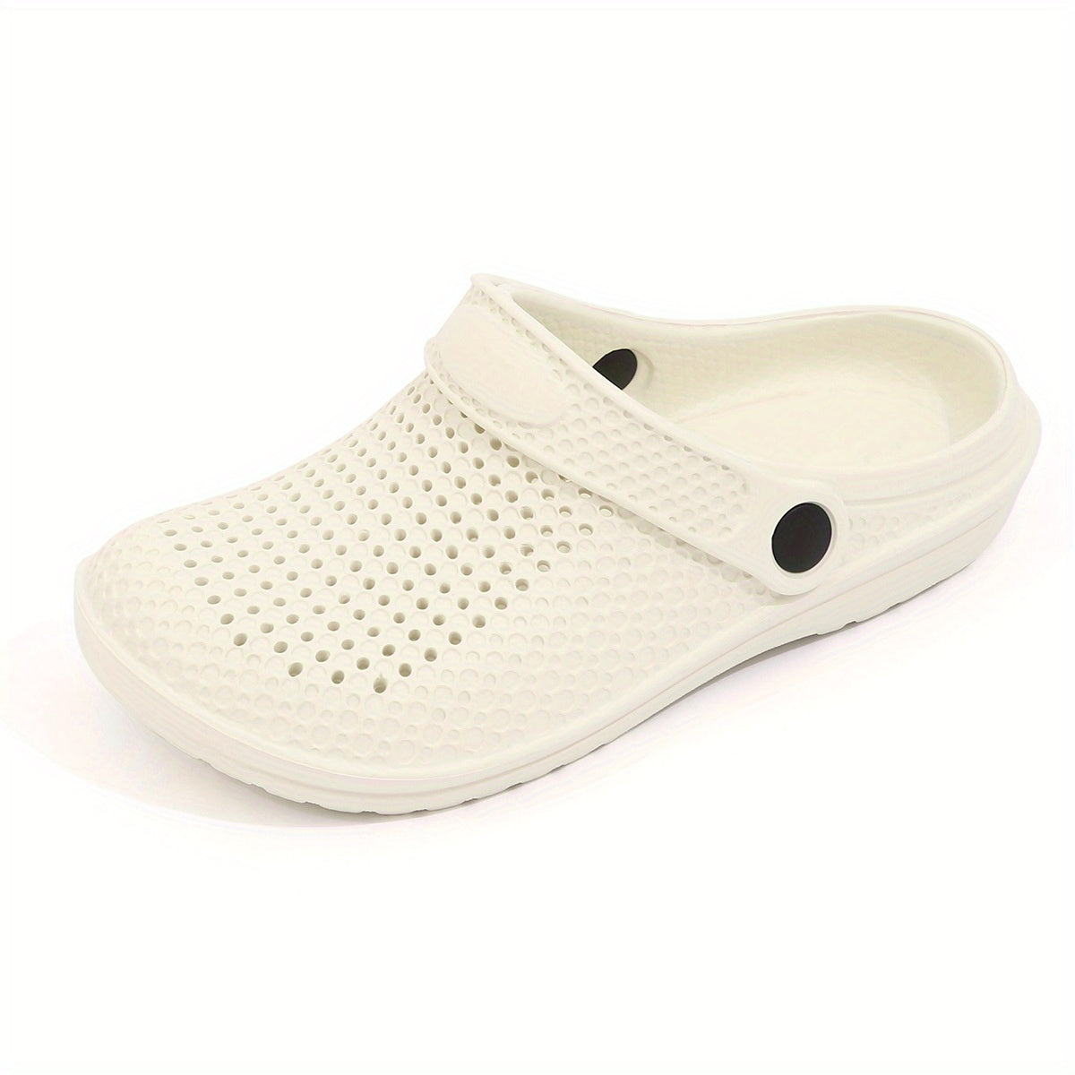 Women's Casual Garden Clogs Hollow Out Closed Toe Slip On Shoes