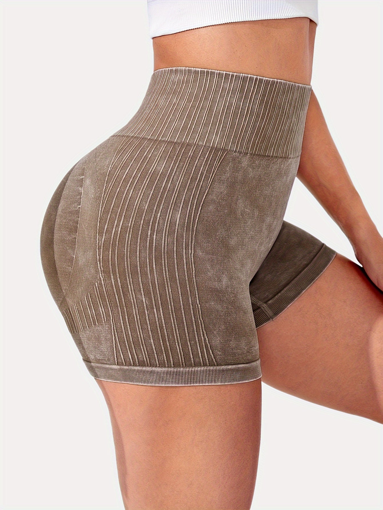 High Waist Butt Lifting Yoga Tight Athletic Shorts