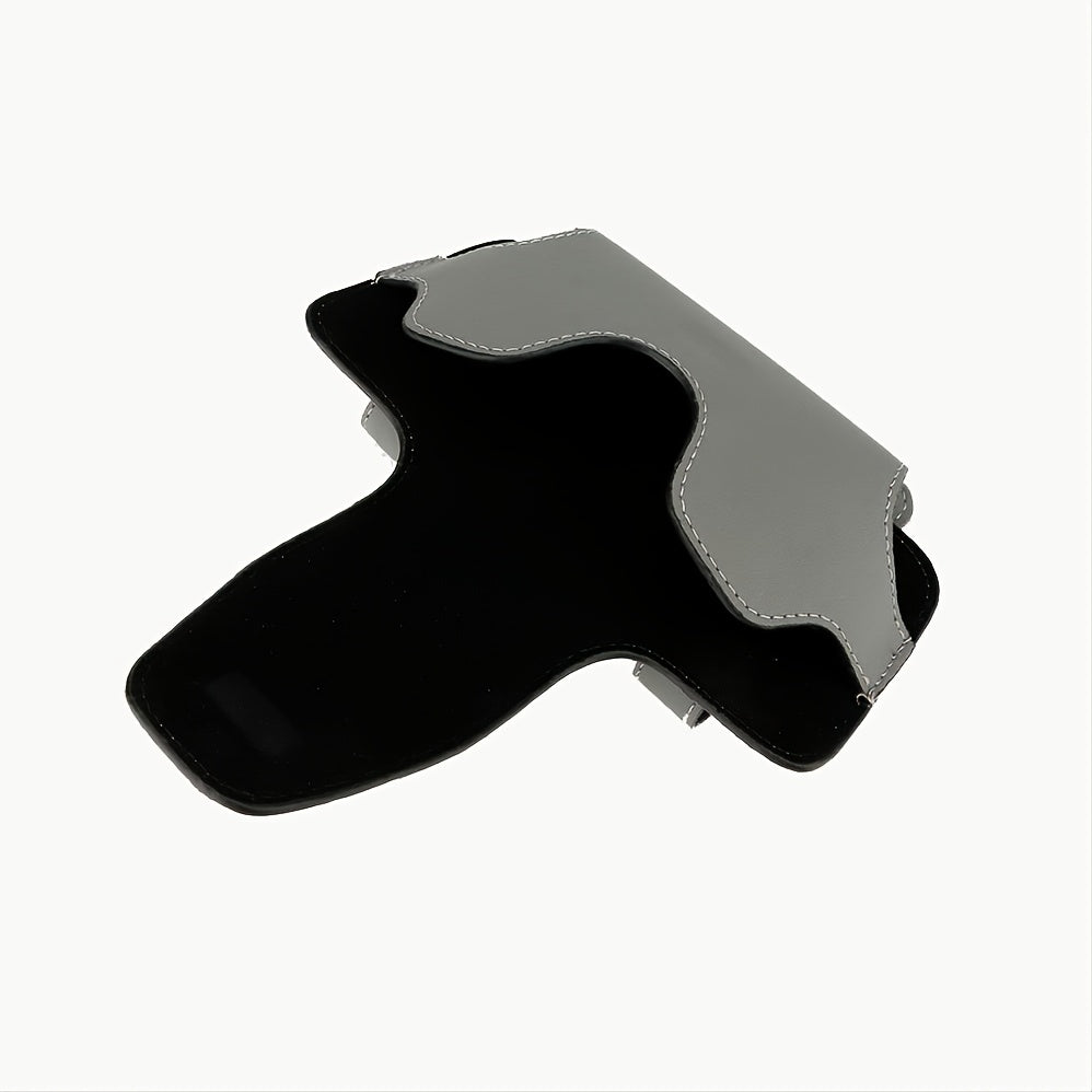 Car Sun Visor Sunglasses Holder Organizer PU Leather Case