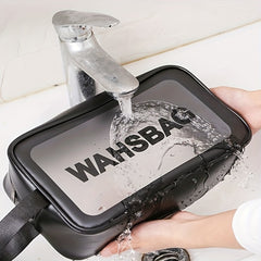 Portable Travel Storage Bag Toiletry Wash Bag Zipper Waterproof