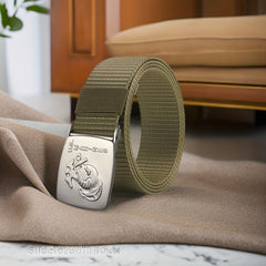 Men's Tactical Nylon Belt Auto Buckle Quick Dry Military Style Belt