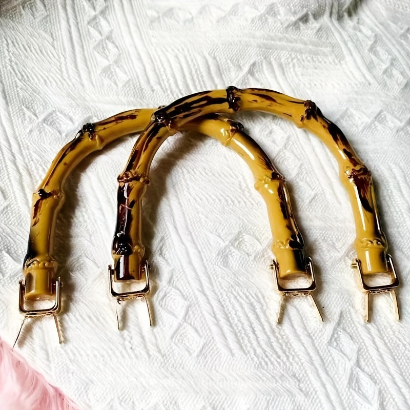 Bamboo Handle Satchel Bag Strap DIY Travel Accessories