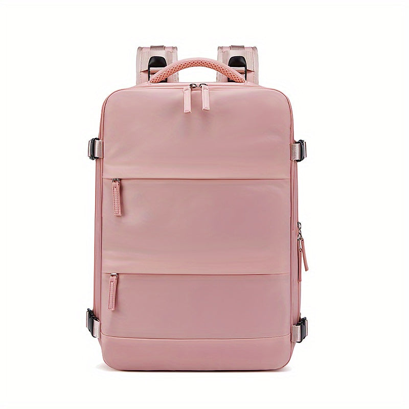 Men Women Travel Backpack With USB Charging Port Business Laptop Backpack
