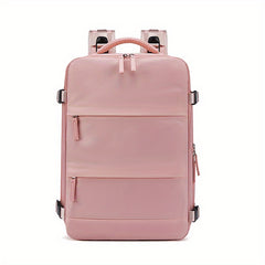 Men Women Travel Backpack With USB Charging Port Business Laptop Backpack