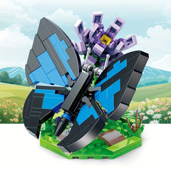 Creative Butterfly Building Block Set Animal Series Stacking Skill Training