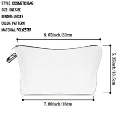 Owl Pattern Cosmetic Bag Foldable Makeup Storage Organizer Toiletry Wash Bag