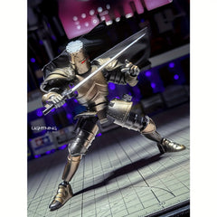Medieval Knight Model Figure with Weapon Accessories Shield & Helmet
