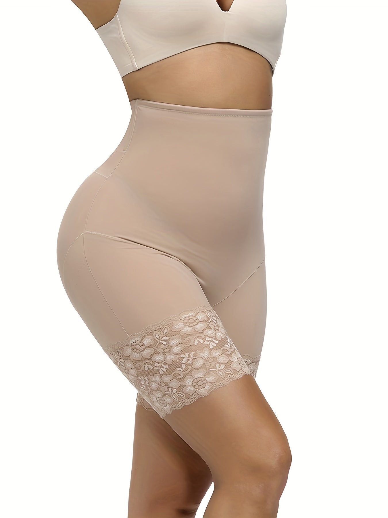 Lace Shaping Panties High Waist Tummy Control Slimming Panties
