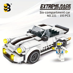 Racing Car Building Block Toy for Holiday Fun