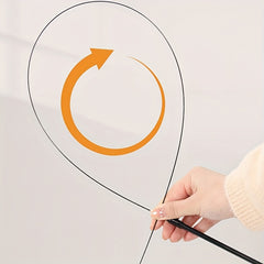 Interactive Cat Feather Toy with Bell - Scratching Exercise Toy
