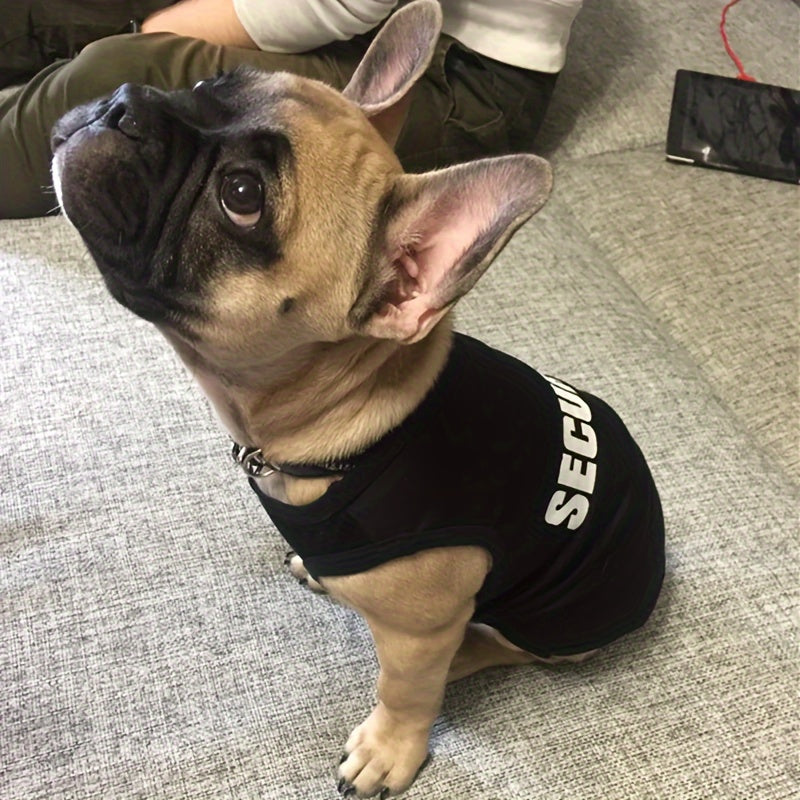 Soft Cotton Puppy T Shirts For Small Dogs Lightweight Tank Top Vest