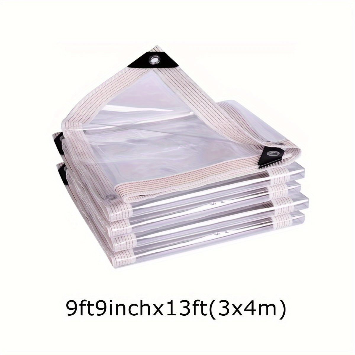 Clear Waterproof Tarp Snowproof & Rainproof PE Tarpaulin Cover
