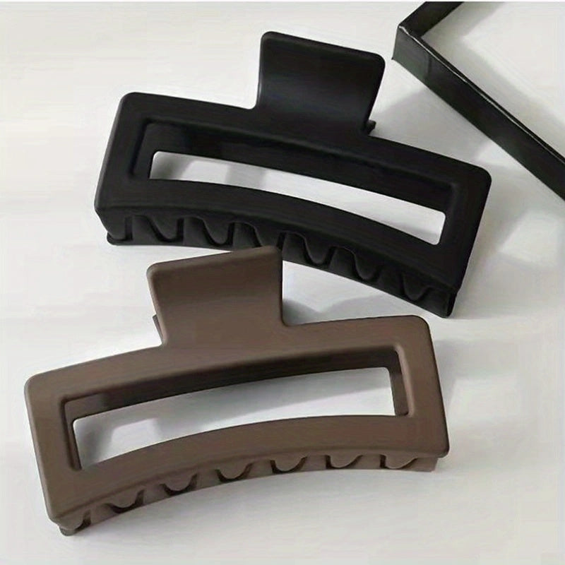Matte Hair Claw Clip Strong Hold Grip Hair Jaw Clip