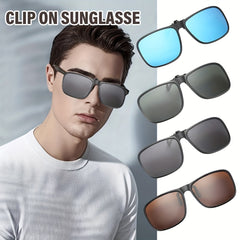 Clip on Polarized Sunglasses for Men
