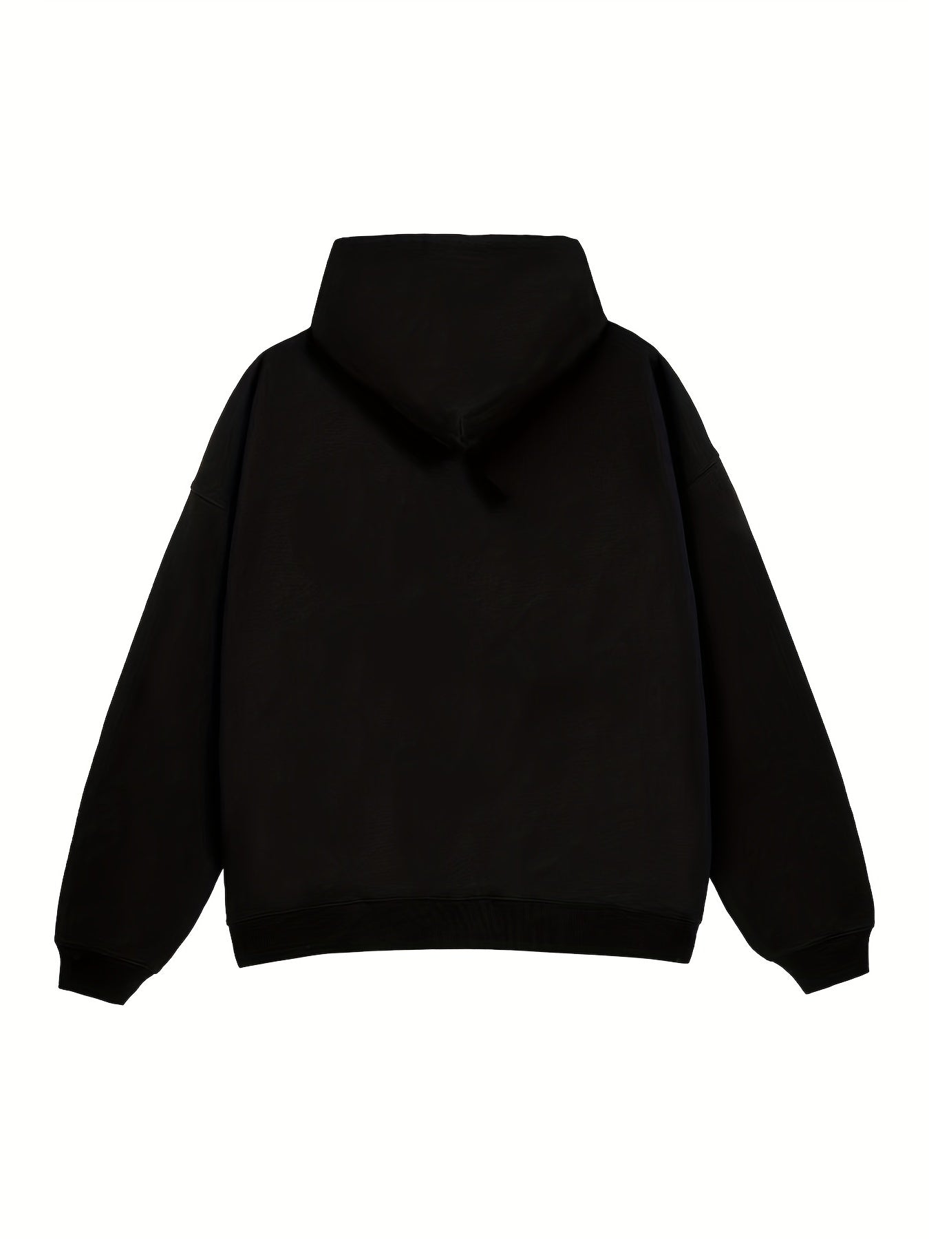 Shark Print Hoodie for Men Casual Graphic Pullover Sweatshirt
