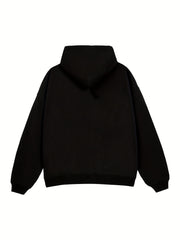 Shark Print Hoodie for Men Casual Graphic Pullover Sweatshirt