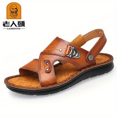 LAORENTOU Men's Outdoor Hiking Sandals Non Slip Beach Shoes