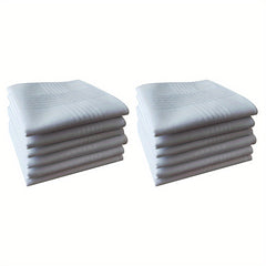 12pcs Plain Ribbon Handkerchief Thin Pocket Square 39
