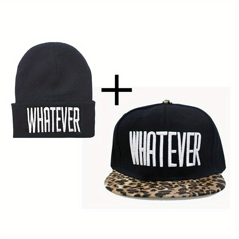 3D Embroidery Knitted Woolen Hat for Men and Women