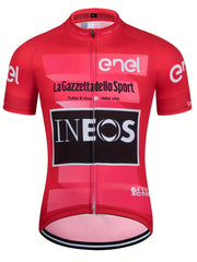 Gradient Cycling Jersey Quick Dry High Stretch Breathable