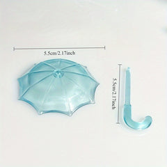 Kids Transparent Plastic Umbrella Model House & Pretend Playhouse