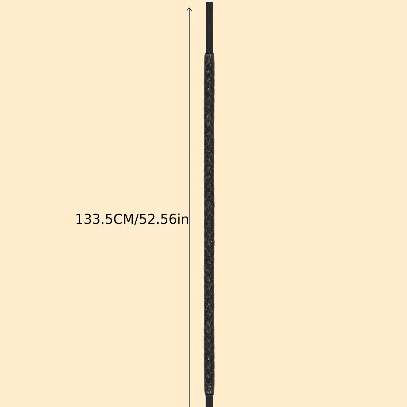 Flat Polyester Shoelaces Plain Weave 72"