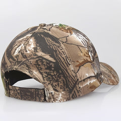 Adjustable Camo Baseball Cap for Men and Women