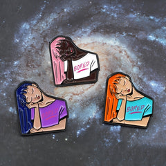 Zinc Alloy Cartoon Girl Brooch