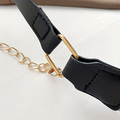 Casual Plaid Pouch Chain Underarm Bag Tote Messenger Bags