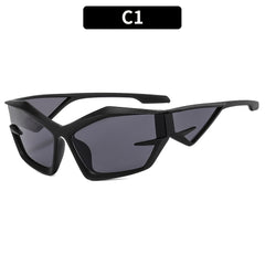 Cyberpunk Y2K Sunglasses Thick Frame Hip Hop Shades