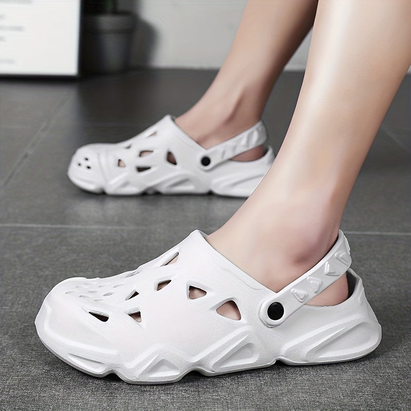 Men's Lightweight Comfy Clogs Non Slip Garden Shoes Summer