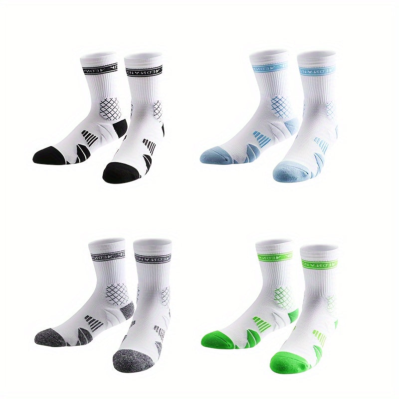 Veidoorn Basketball Socks Compression Thickened Crew Socks