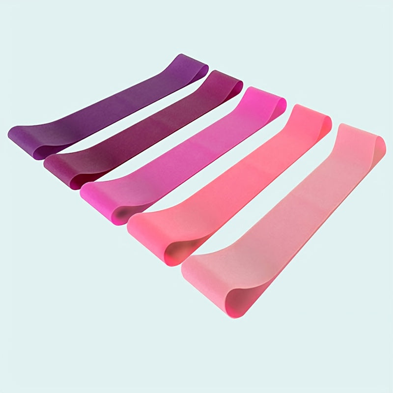 Yoga Elastic Resistance Belt Fitness Stretching Ring for Hip Lifting Squats