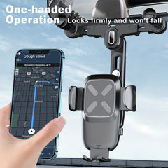Car Rear View Mirror Phone Holder Mount