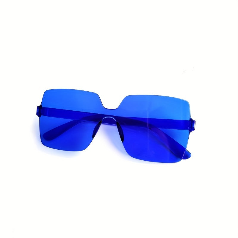 Fashionable Square Sunglasses Frameless European American Style