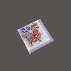 Women's Soft Handkerchief in Pink Purple