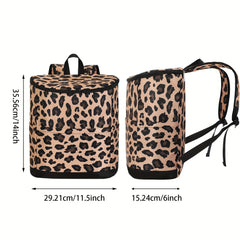 DANCURKEY Insulated Cooler Backpack Leakproof Lightweight Nylon Lunch Bag