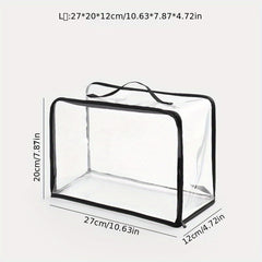 Portable Transparent Toiletry Bag Travel Storage Bag