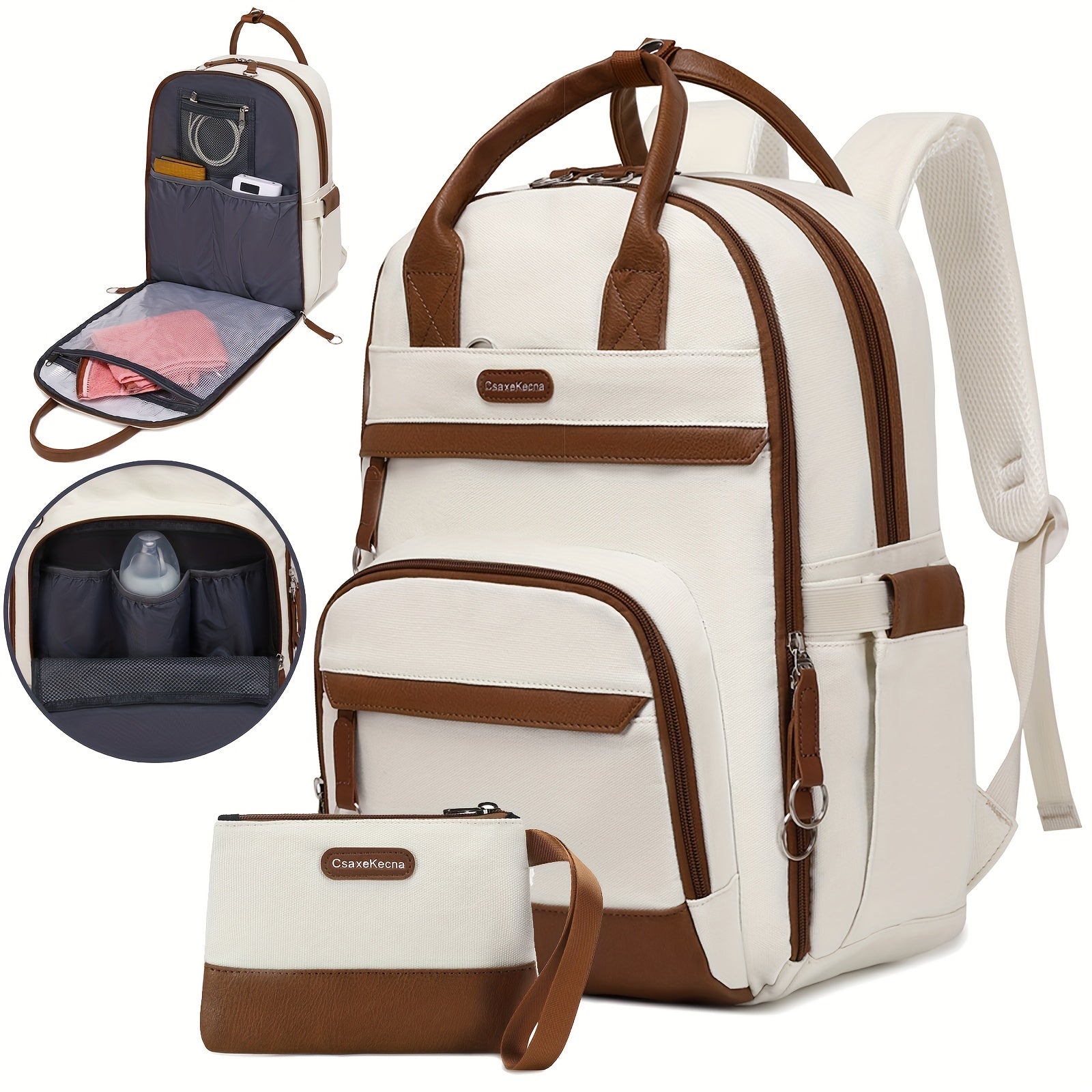 Waterproof Unisex Diaper Bag Backpack for Travel