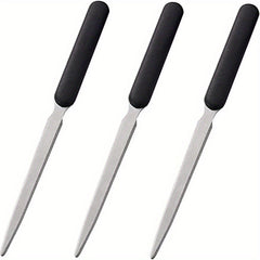 3pcs Stainless Steel Envelope Openers Lightweight Mail Slitters