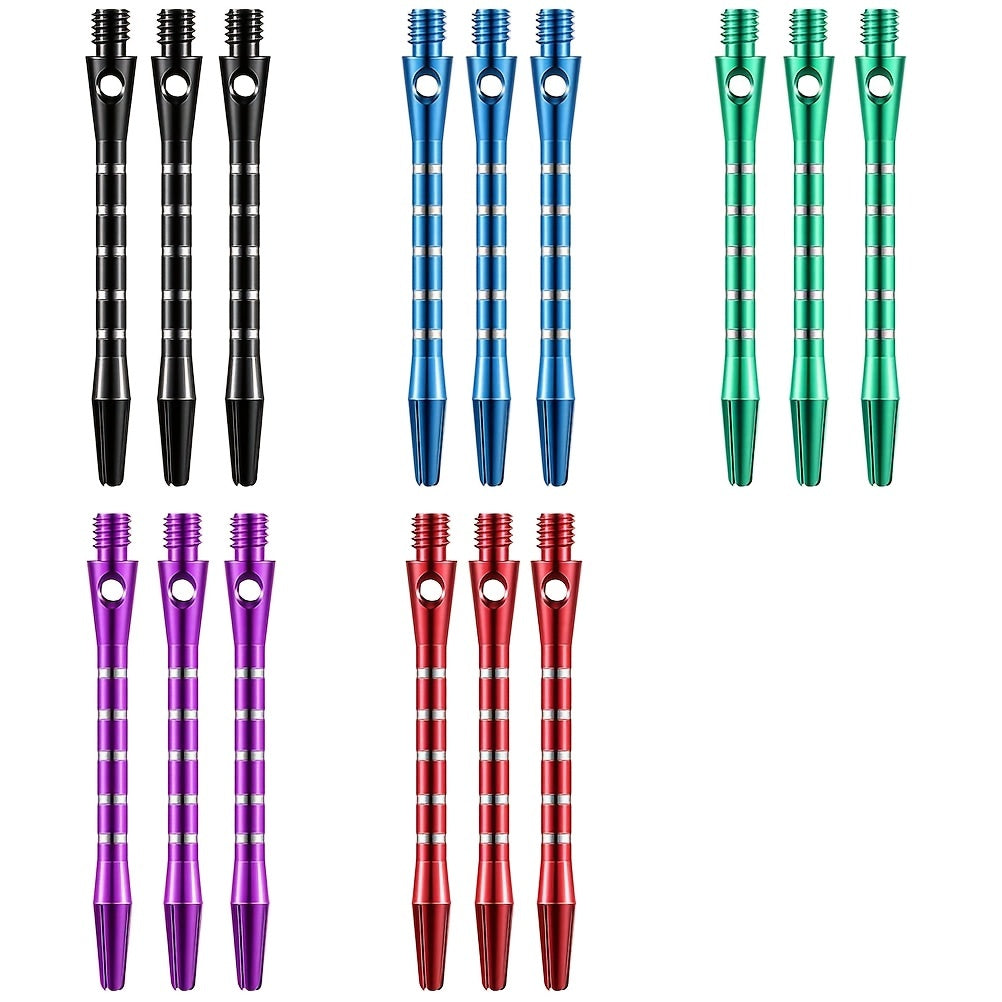 Aluminum Dart Shafts 5 Metal Rods Standard Thread 53mm