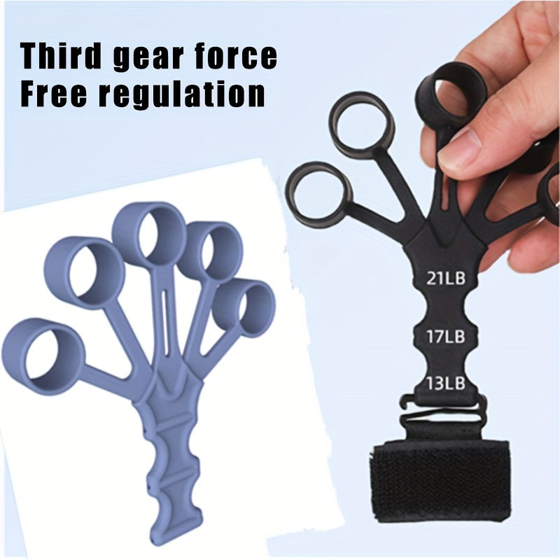 Silicone 5 Finger Stretching Trainer Hand Grip Strengthener