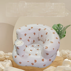 Portable Kids Bath Seat Anti Slip Inflatable Sofa for Safety
