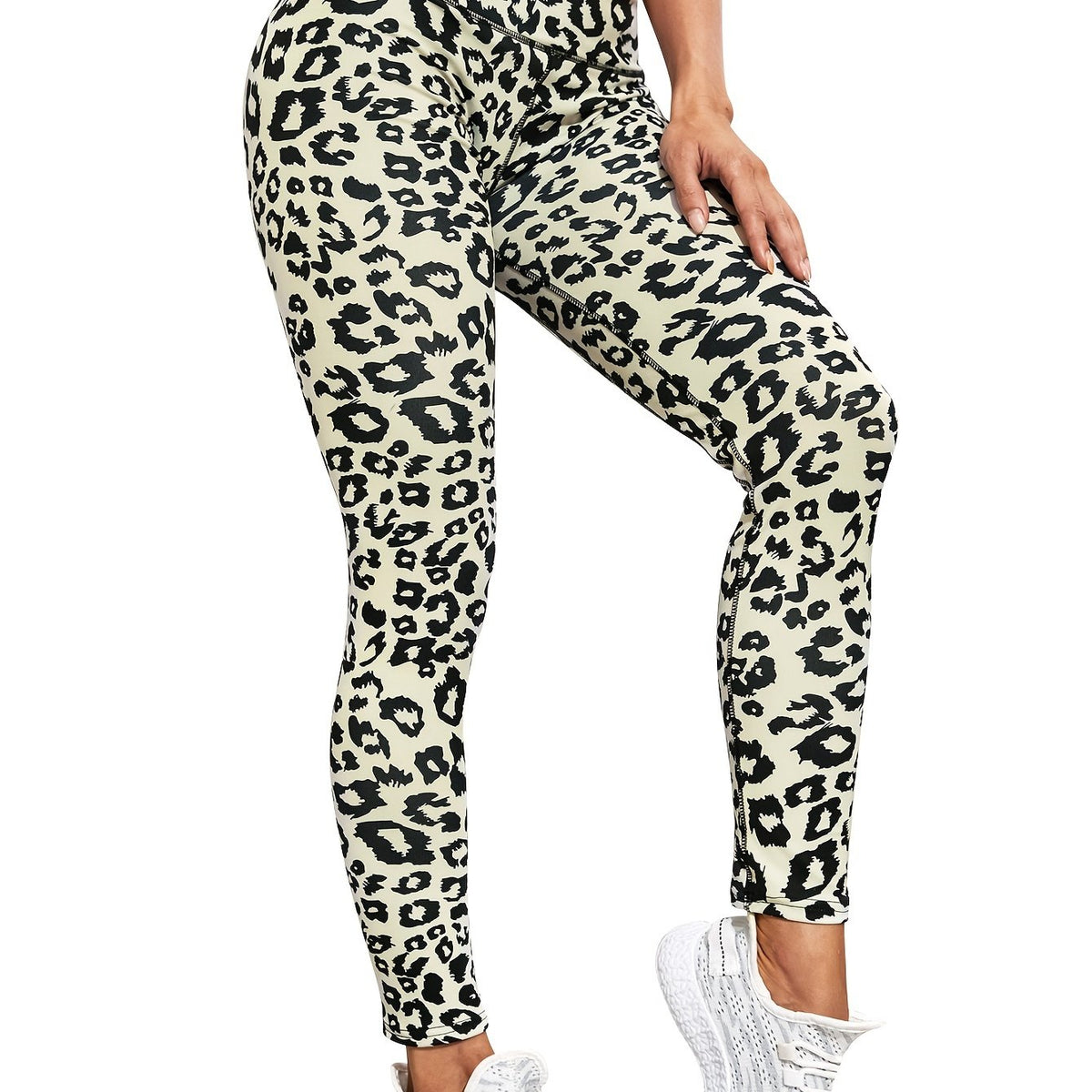 Leopard High Waist Yoga Leggings for Women