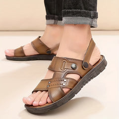 Men's Open Toe Strap Sandals Anti-skid Summer Beach Sandals