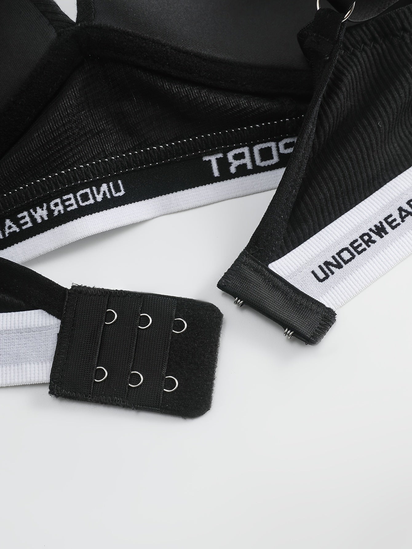 Letter Print Push Up Bra Women's Lingerie & Underwear