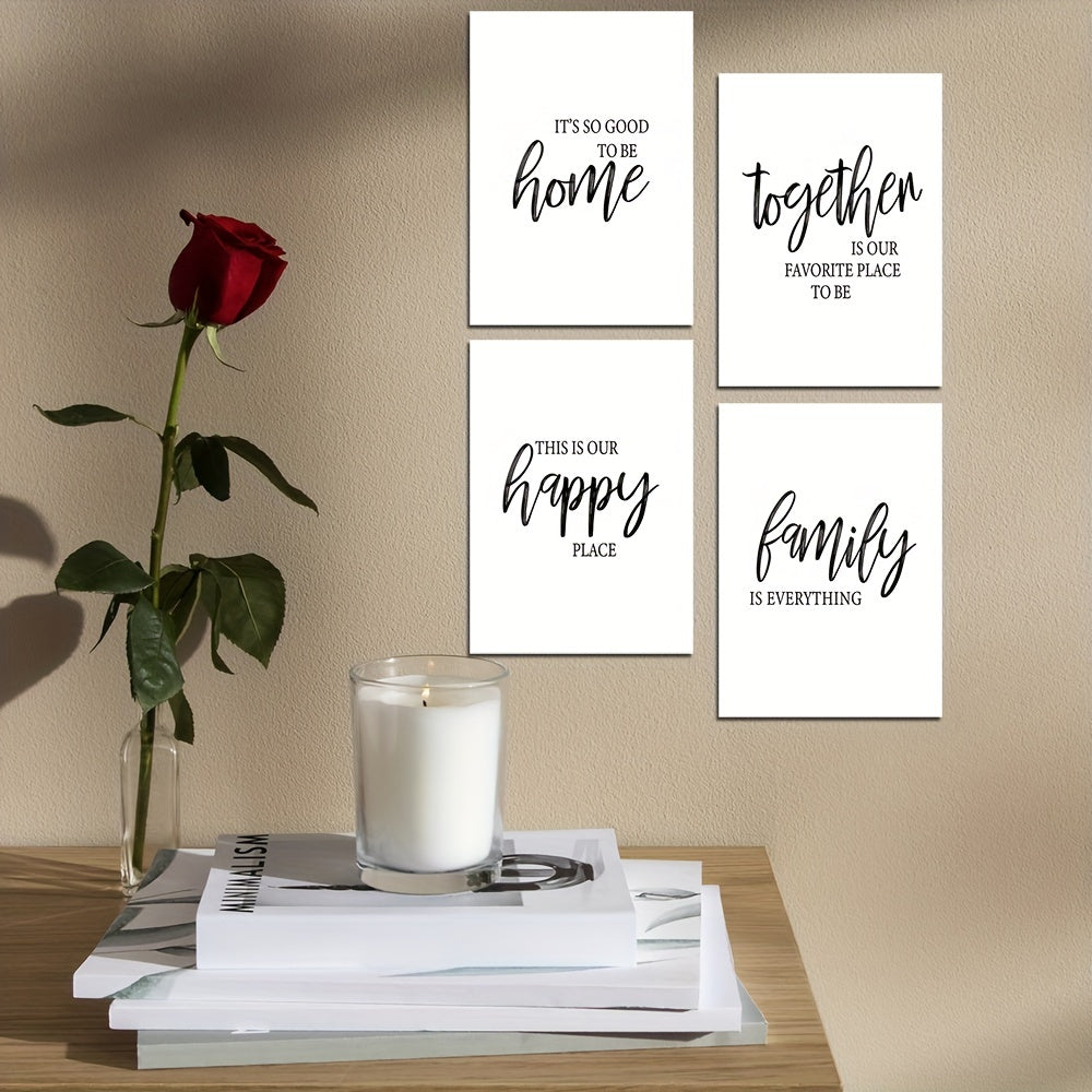 Family Is Everything Quotes Stickers Set